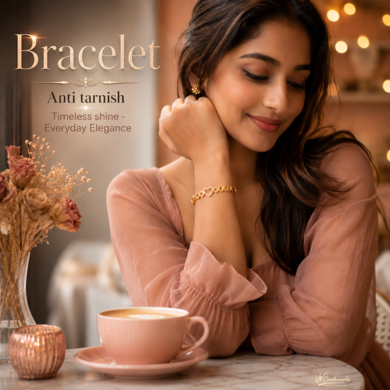 lifestyle product photography for jewellery brand by VN Creative Works India